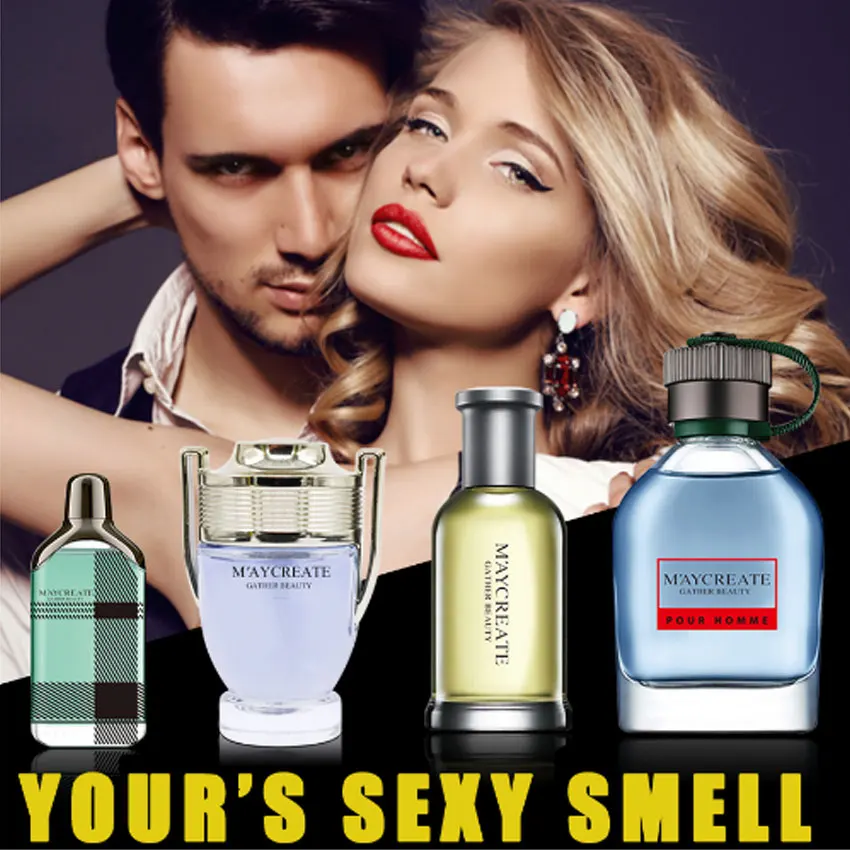

MayCreate 1Set Perfum-e for Men Lasting Fresh Fragrance Mini Bottle Portable Antiperspirants Spray Lotion Soap Freshener 100ml