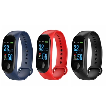 

M3 Smart Watch Heart Rate Blood Pressure Monitor Fitness Tracker Walker Activity Monitor Smart Watch Sleep Tracker Sports