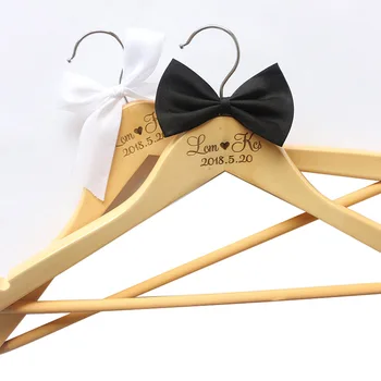 

Custom Wedding Hanger Personalized Bridal Hanger Bridesmaids Gift Engraved Wedding Clothes,Dress Hanger