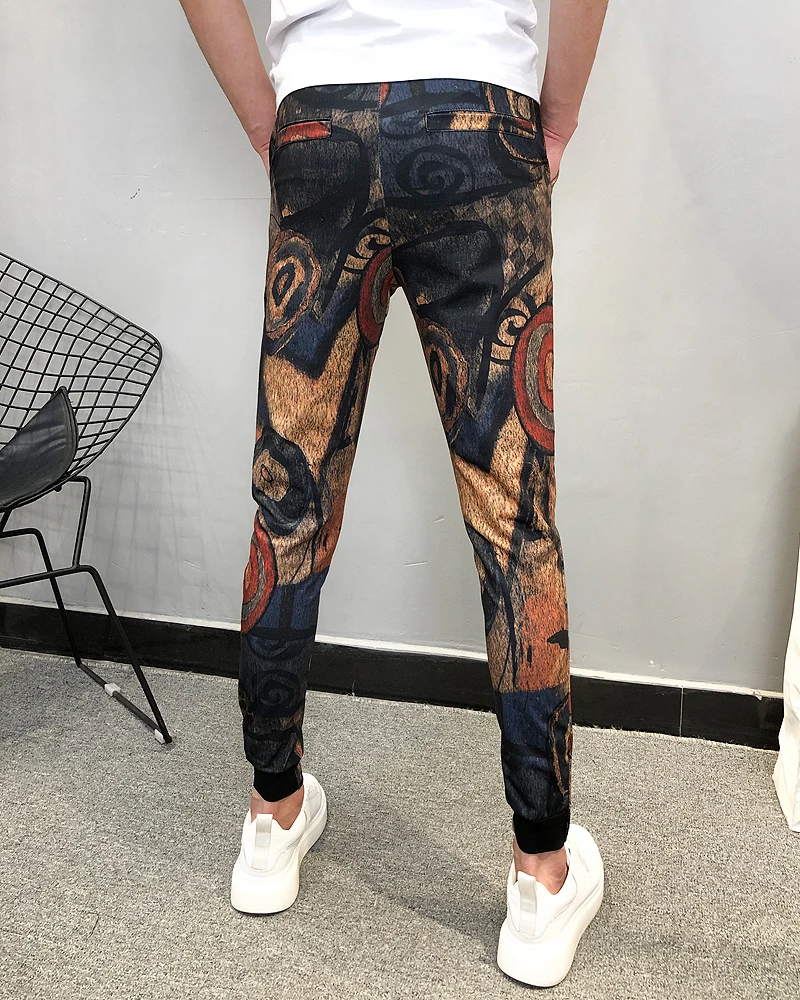 Повседневные штаны-шаровары Pantalon Homme мужские худи с индивидуальным принтом джоггеры брюки мужские летние уличные мужские хип-хоп