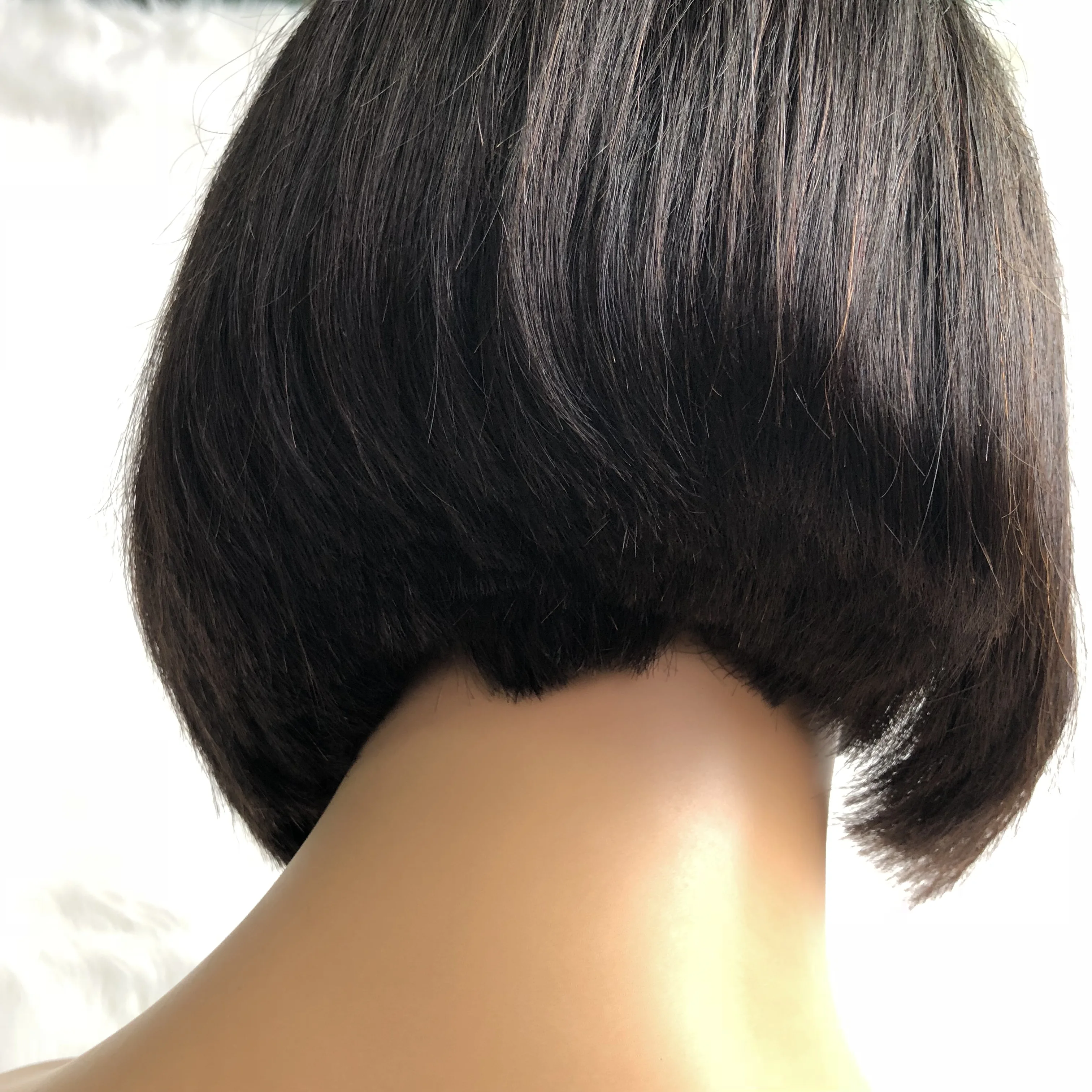 Hot Beauty Hair Lace Front Human Hair Wigs Short Bob Wig 150%Density Brazilian Remy Hair Straight For Black Women 4x13 Lace Wig
