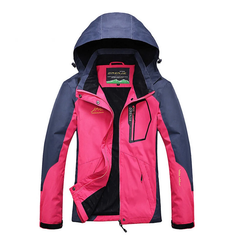 2018 Women Outdoor Softshell Jackets Spring Autumn Waterproof Hiking