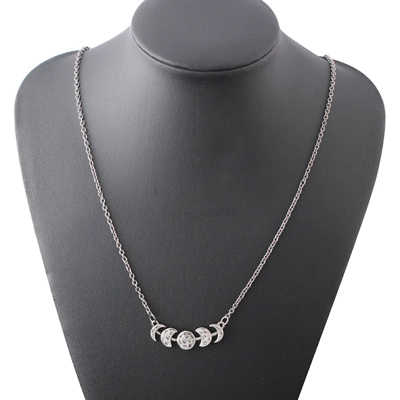 Fashion Ghostemane Stainless Steel Charm Necklaces for Women Silver Color Chain Necklaces Jewelry colgantes mujer N4413S03 50cm JZ BK