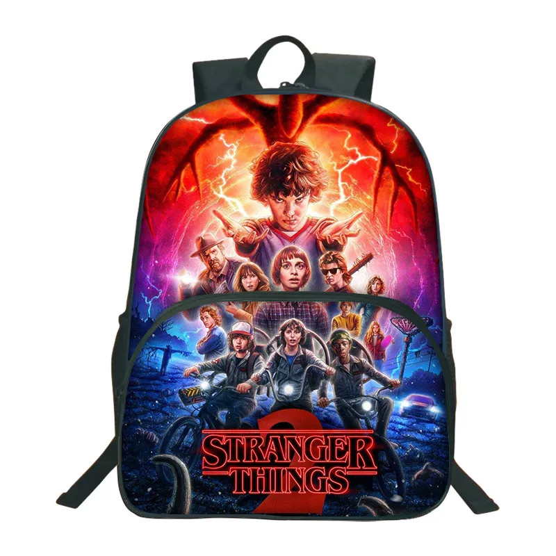 Новые странные вещи школьные сумки для подростков Bookbag Рюкзак мальчиков Mochila