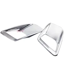 ABS пластмассовый задний противотуманный фонарь Крышка лампы Отделка 2 шт для peugeot 3008 GT 3008GT