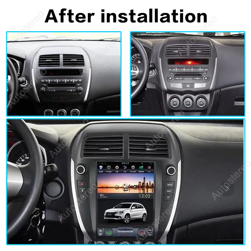 Excellent 10.4" Tesla style Android 7.1 2GB 32 or 64GB Car Radio GPS Headunit for MITSUBISHI ASX RVR Outlander Sport 2010-2014 Auto Audio 3