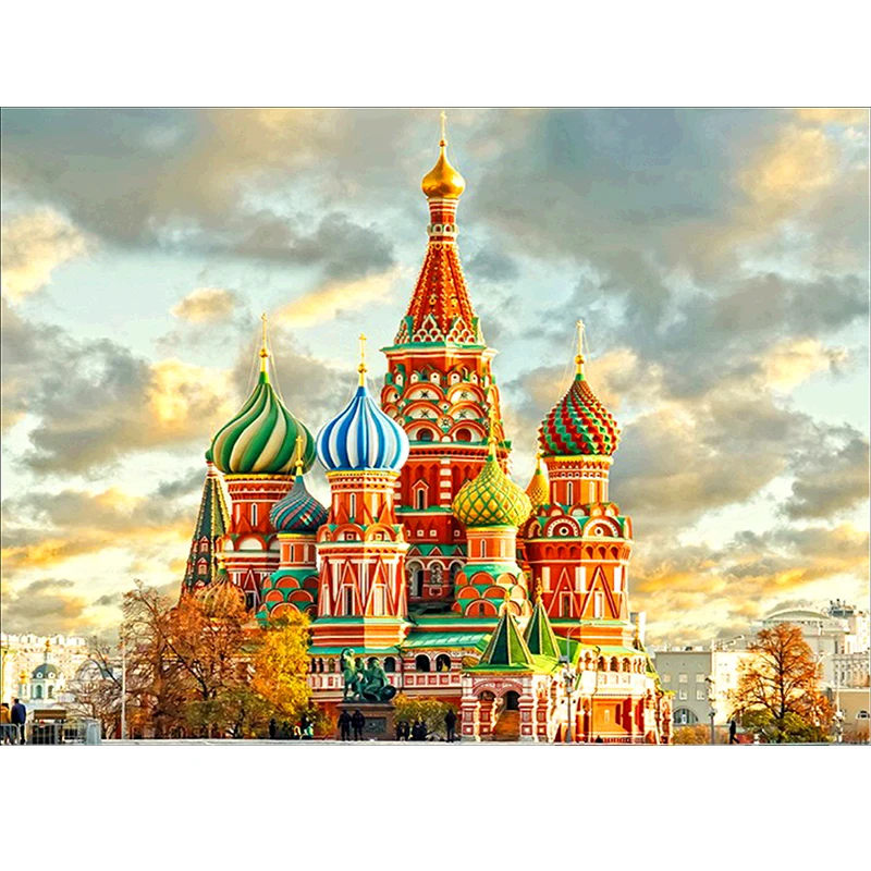 

NEW Diy Diamond Embroidery 5D Landscape of St. Petersburg Church image Mosaic Home Decoration Diamond Painting Cross Stitch GIFT