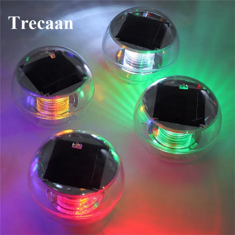

Waterproof 7 Color RGB Changing LED Floating Lights Solar Powered LED Swimming Pool Pond Lawn Garden Decoration light