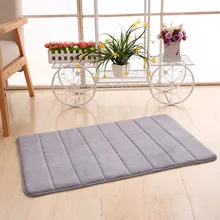 50 см x 80 см Коралловая бархатная ткань пены памяти коврик для ванной коврик абсорбирующий Противоскользящий Коврик ванная комната коврики S#30