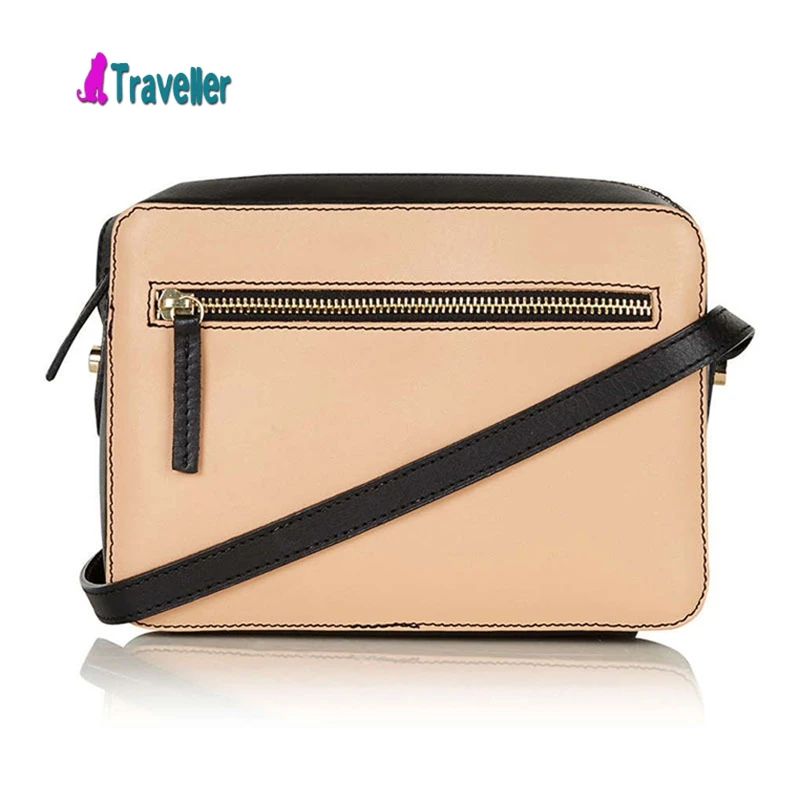 Good Quality Leather Mini Women Messenger Bag Circle Crossbody Bags Shoulder Famous Brand Handbag Purses | Багаж и сумки
