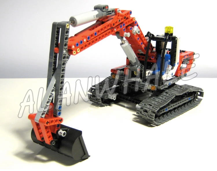760 шт. Techinic 2в1 Новая серия экскаватор погрузчик 20025 DIY фигурки строительные блоки
