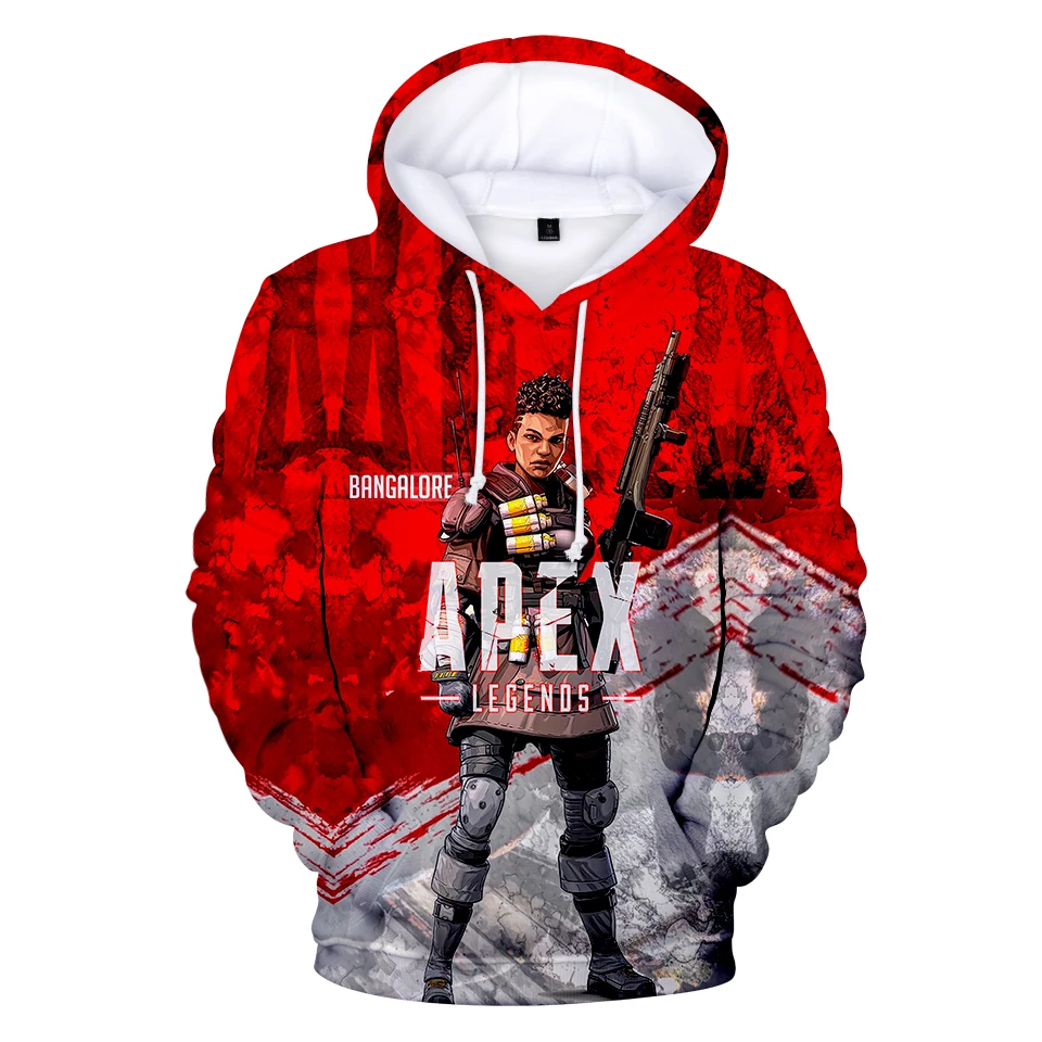 Apex Legends 3D Hoodies Men Streetwear 2019 New Sweatshirt 3D Hoodies Men's Women Autumn Long Sleeve Clothing