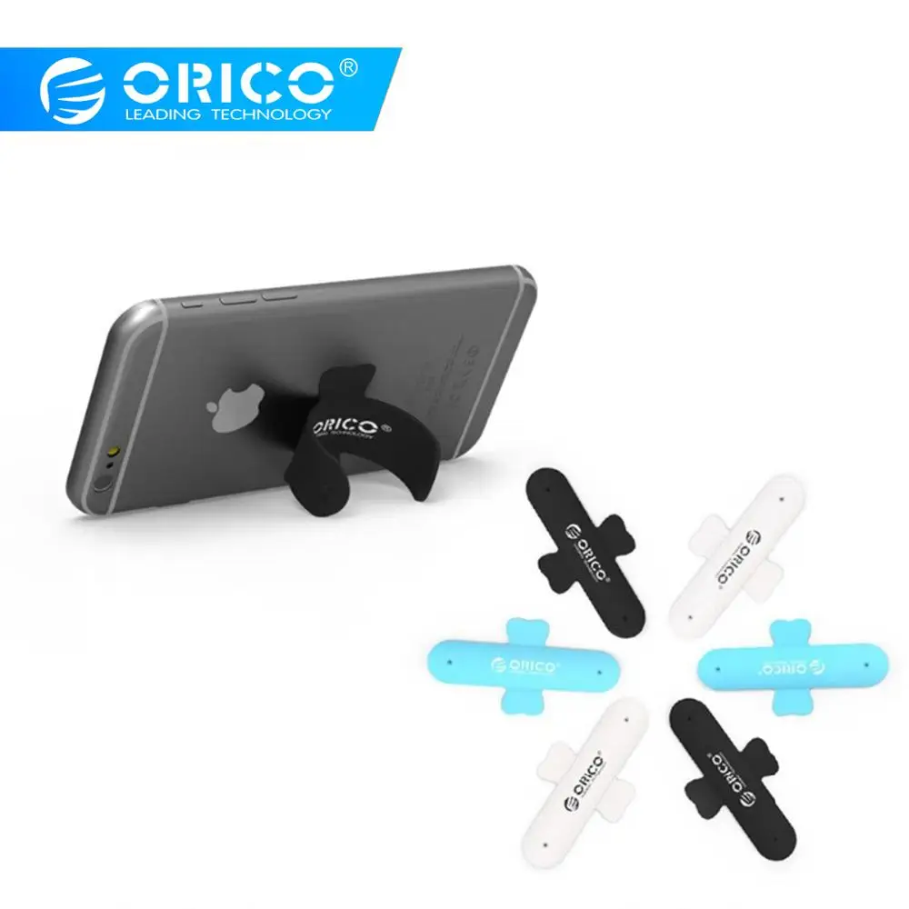 ORICO Mini Touch U One Touch, силиконовая подставка, кольца на палец, универсальный портативный держатель для телефона для iPhone 6, 5S, 7, samsung, планшет