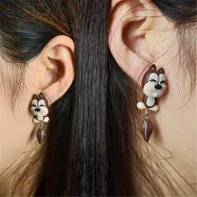 COOL Style Personalized 100 handmade polymer clay font b accessories b font earring earrings font b