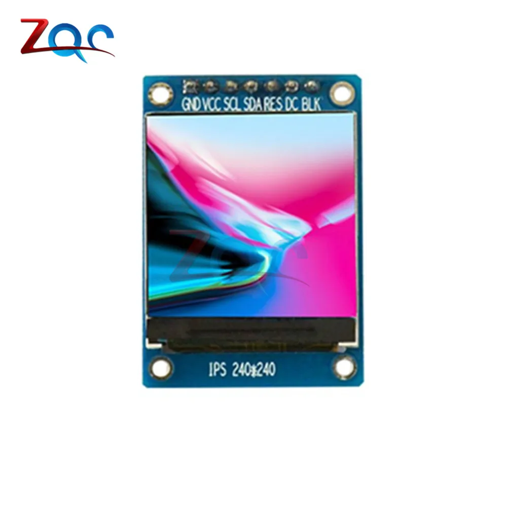 1 3 дюймовый IPS HD TFT ST7789 Привод IC 240*240 SPI коммуникация В напряжение 4 проводной