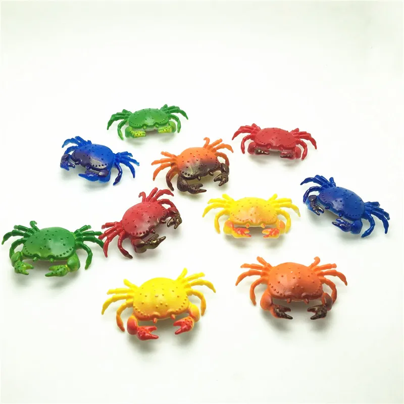 20pcs/Lot lovely Colorful Crab Eggs Growing Up Toys For Children Gift