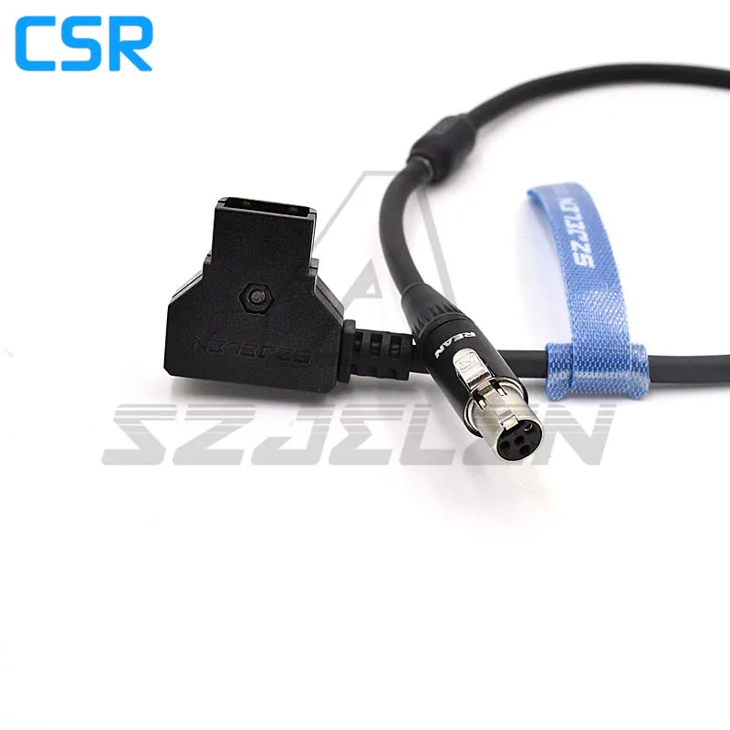 

D-TAP to mini XLR 4pin plug for TVlogic 058/056 Monitor power cable, cameras 12V monitor power cable