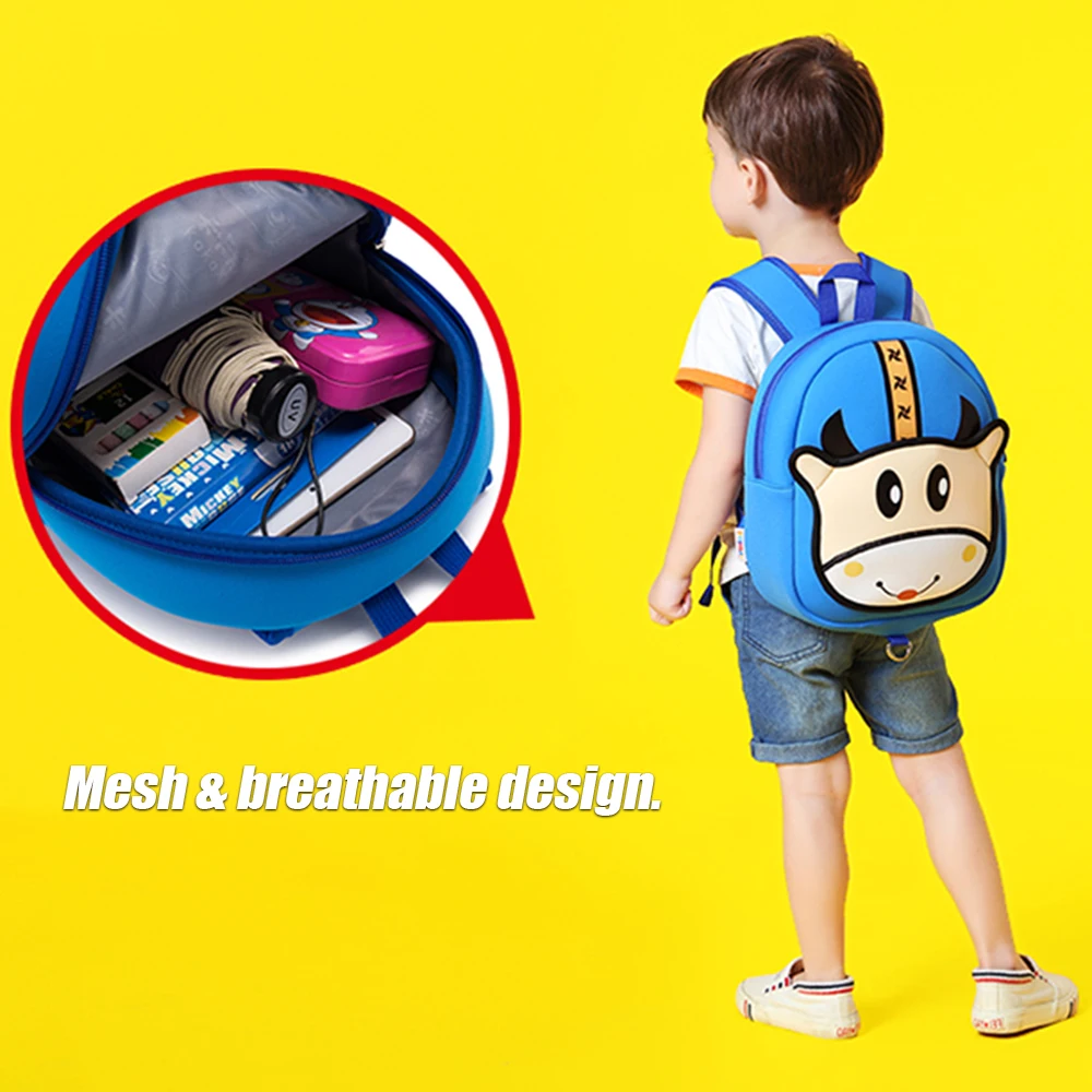 Сумка для мальчиков и девочек Детские рюкзаки ребенка в возрасте безопасности Холст малыш одежда с изображением мишки Рюкзак anti
