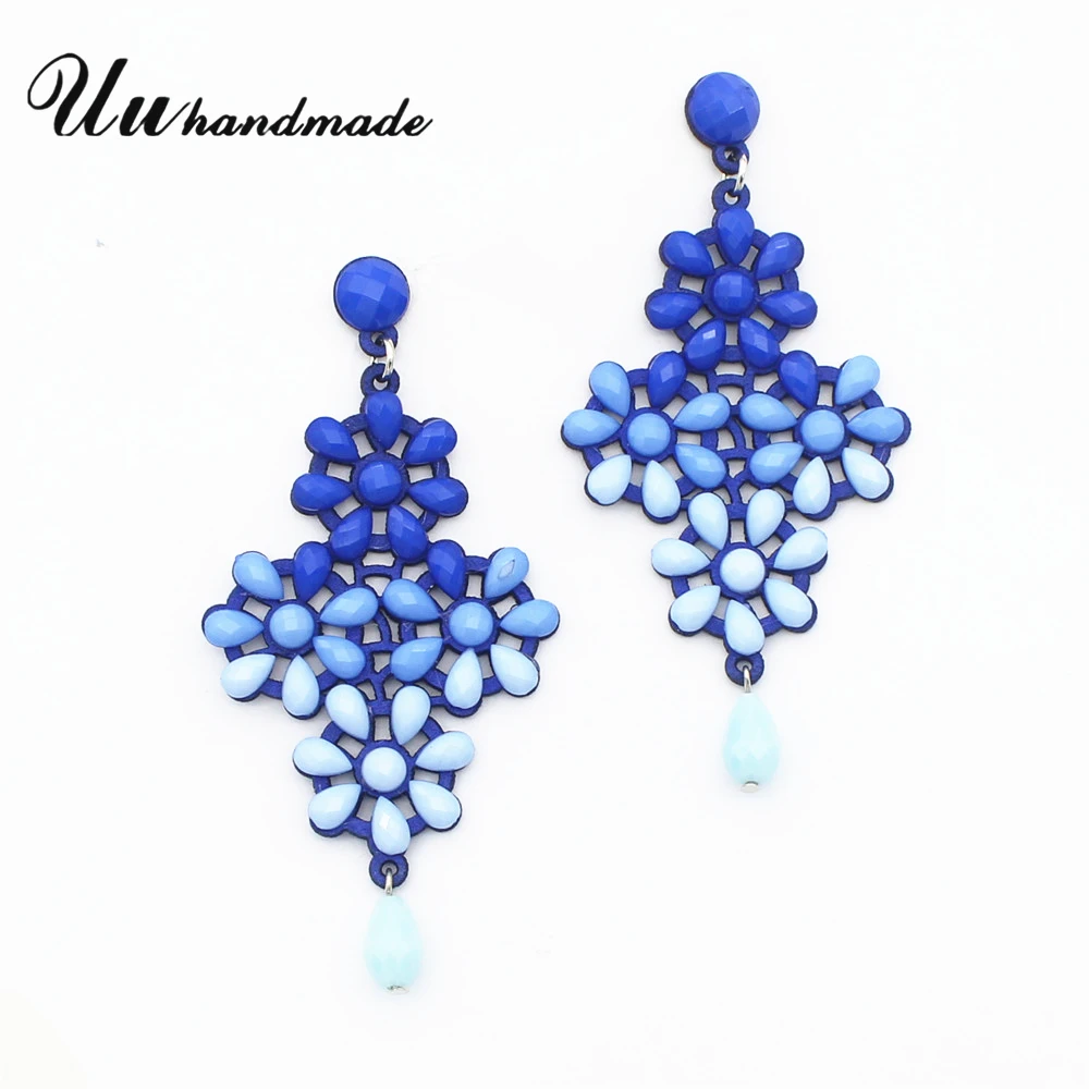 

Long Acrylic Trendy Drop Earrings For Women Love Earings Fashion Brincos Pendientes Mujer Moda 2017 New Brinco Jewelry