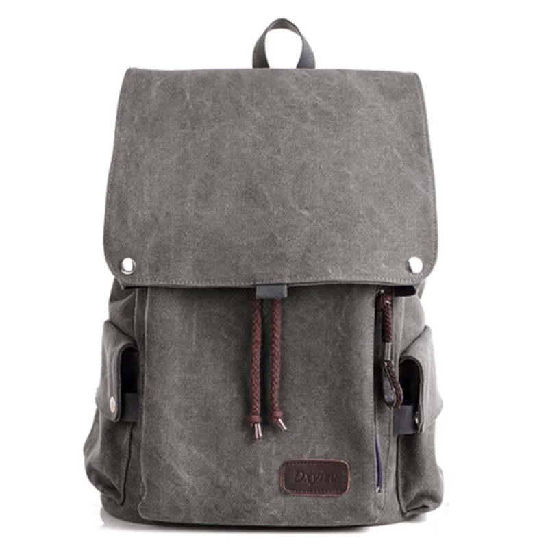 

New Canvas Backpack High Capacity Travel Bag Laptop Backpacks Men School Bag Rucksack Mochila Male Back Pack Vintage Bolsos