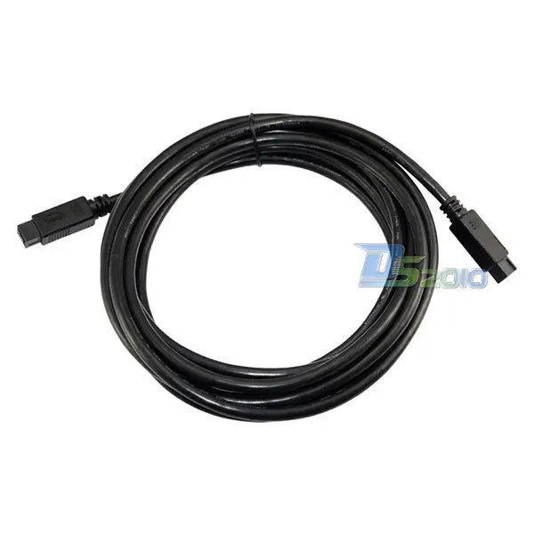 Danspeed 6Ft 10Ft 15Ft FireWire 800 IEEE 1394B 9Pin мужчина к Мужской быстро dv кабель Длина 1 8 m 3m 4 5 m|dv