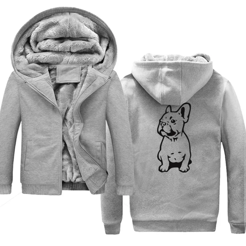 

NEW Hot Sale BULLDOG Dog Pet Printed Hoodies Men Hooded Sweatshirts Harajuku Pullover Pocket Jackets Brand Quality Tracksuits