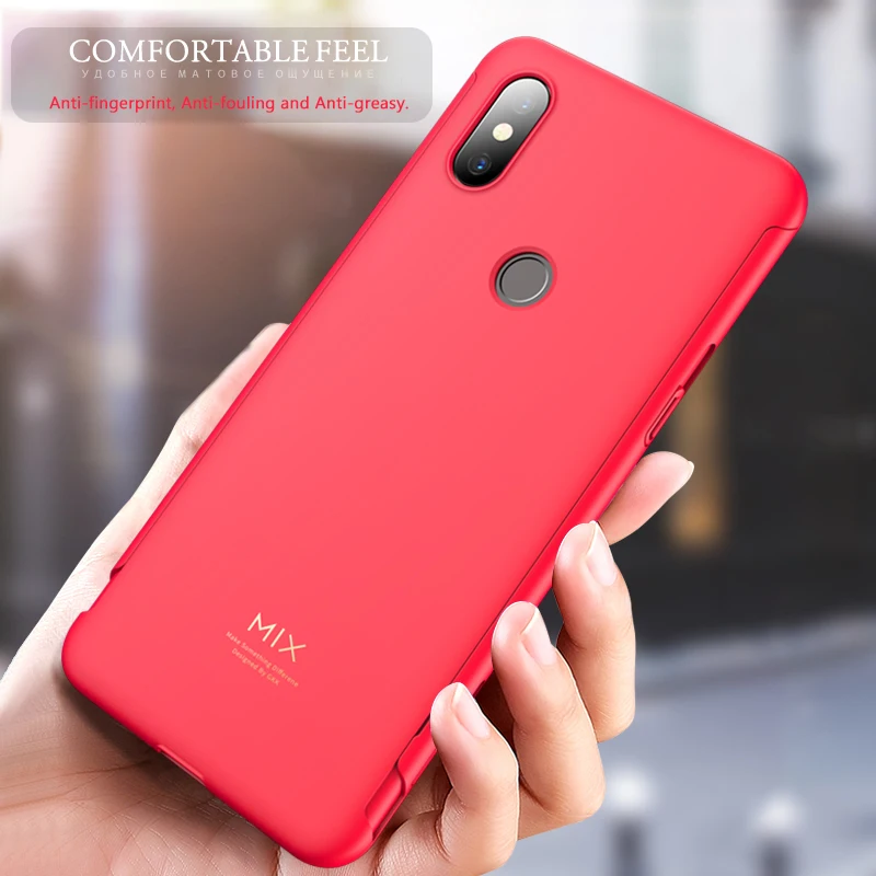 GKK Original Case for Xiaomi Mi Mix 3 Case Slide Armor 2 in 1 Hard Matte Anti-drop Back Cover for Xiaomi mix 3 Case Fundas Coque