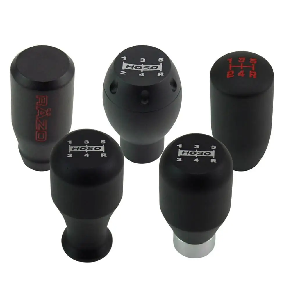 

5-Speed Universal Aluminium Alloy Manual Stick Shift Gear Knob Car Accessories