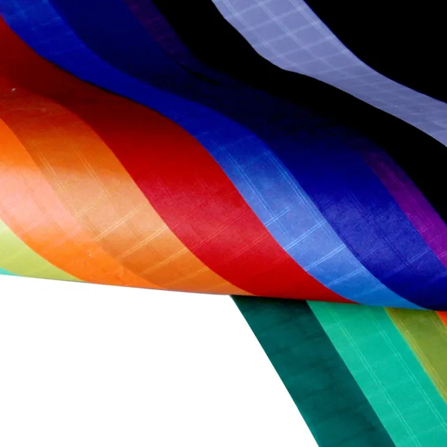 10m Polyester Ripstop Fabric Kite Fabric Icarex Ultra Thin PU Coated Outdoor Fabric Cloth for