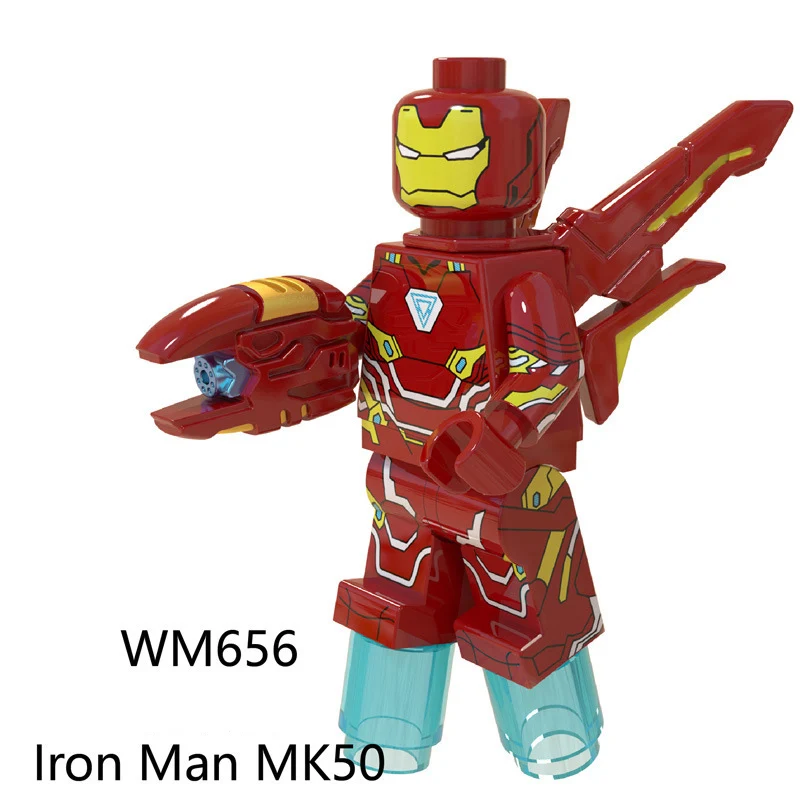 

Single Sale LegoINGlys Figure Super Heros Avengers 4 Endgame Captain Marvel Outrider Iron Man Bricks Building Blocks Toys Gifts
