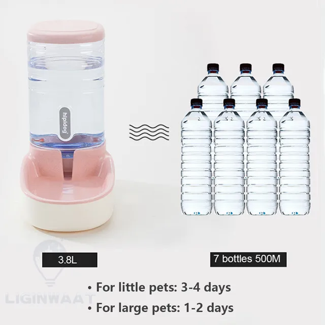 Automatic Pet Feeder - Water Dispenser For Cats & Dogs 4