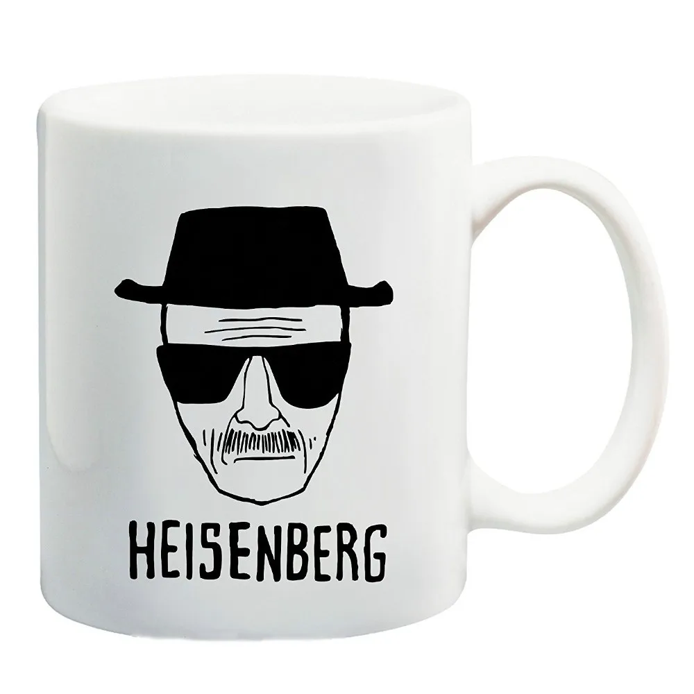 

HEISENBERG Breaking Bad Walter White Mug Tea Home Decal Beer Coffee Mug