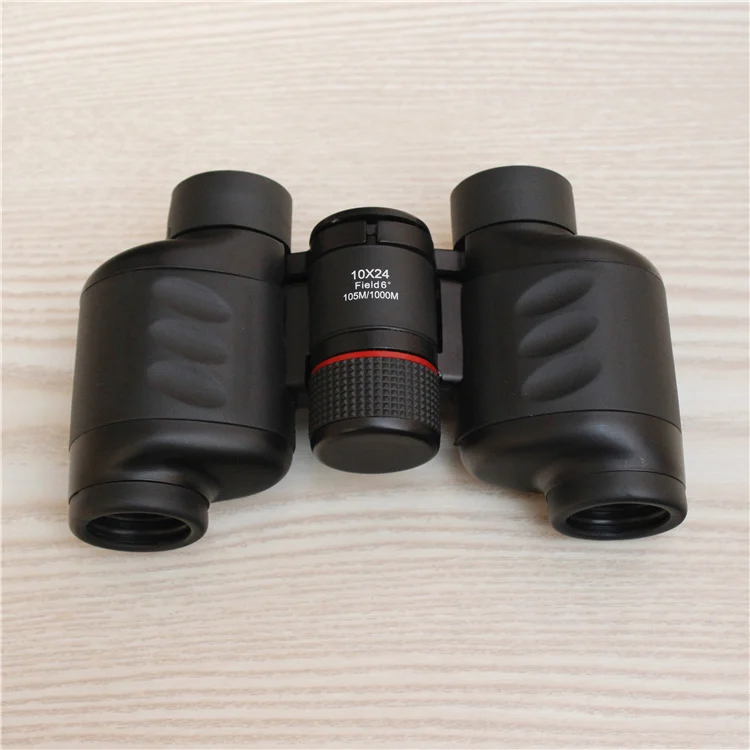 

Central focusing foldable HD mini palm binoculars telescope 10x24 outdoor stablized compact binoculars for children and women
