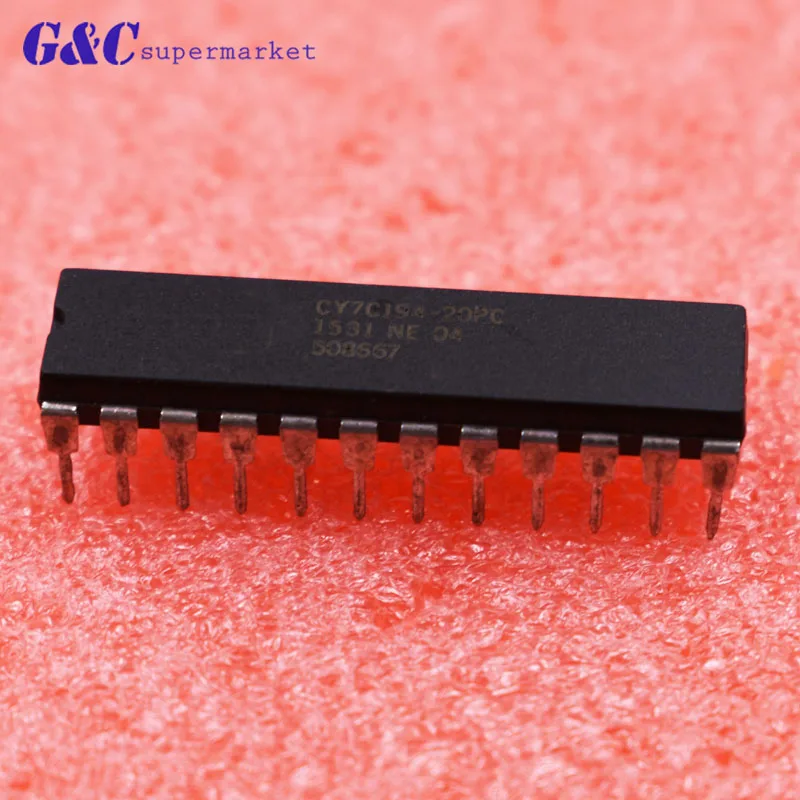 1/5PCS CY7C194-20PC CY7C194 24PINS 64K x 4 Static RAM DIP
