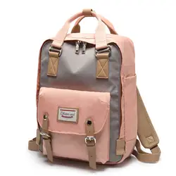 Брезентовые рюкзаки, для женщин, фирменный дизайн, небольшой рюкзак дамы Рюкзак Женская дорожная сумка рюкзак школьный сумки для девочек