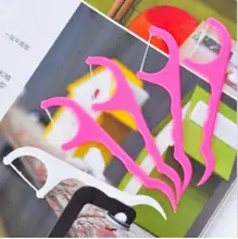 125pcs/lot Dental floss interdental brush teeth stick imported floss between teeth toothpick