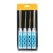 4pcs Durable Aeromodelling Tools / Hex Screwdriver / Screwdriver Kit for RC Helicopter 1.5 / 2.0 / 2.5 / 3.0M Tools
