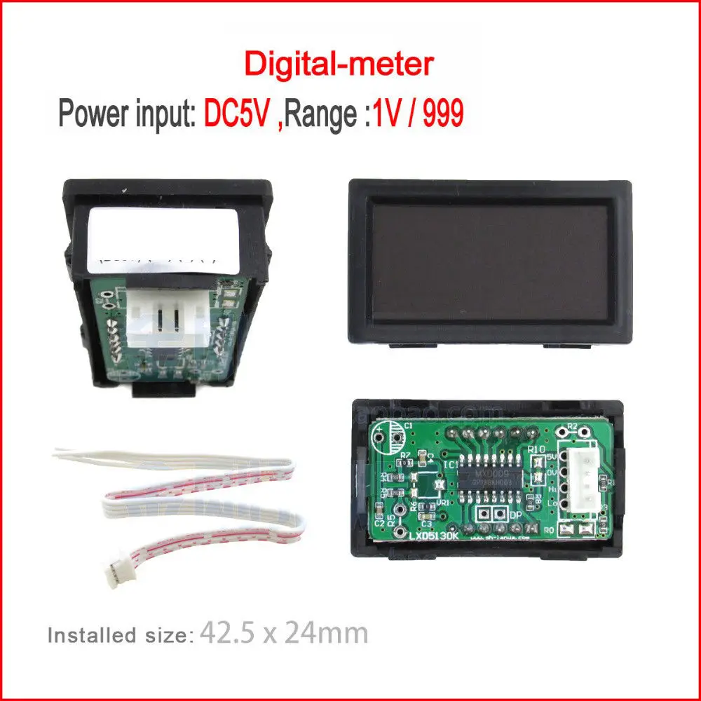 DYKB небольшой измеритель тока DC5V 1v/999 для инвертора сварщиков цифровой