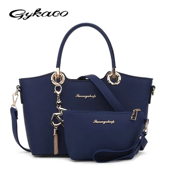 

2 Bags/set 2020 Fashion Women Leather Handbag Women Messenger Bags Crossbody Bags High Quality Famous Designer Brand Ladies Bags