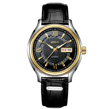 Switzerland Nesun Japan NH36A Automatic Movement Watch Men Luxury Brand Men's Watches Sapphire Genuine Leather N9205-2