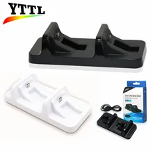 Хорошее Качество Двойной Порты и разъёмы зарядная станция Стенд для PS4 контроллер \ для PS4 Slim контроллер \ PS4 PRO контроллер