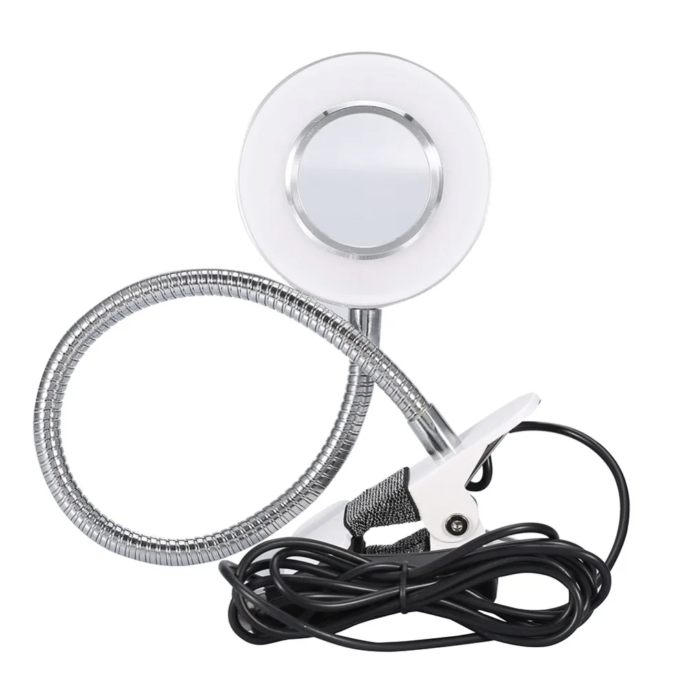 1PC USB Charging Eyebrow Lip Tattoo Manicure Nail Art Eyelash Extension Shadowless Warm Light Beauty Table Lamp With Clip | Красота и