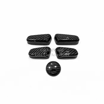 

For Hyundai Tucson 2019 Front Seat Adjust Switch Button Cover Frame Trims Carbon Fibre Inner Decoration Car-styling Accessories