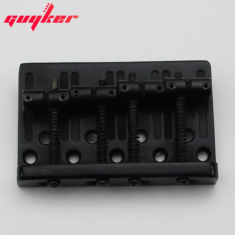 

4 string black bass bridge tailpiece 19mm spacing BB101
