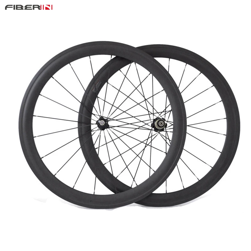 

Free shipping 700C 50mm carbon clincher wheelsets 23mm Wide road bike carbon bicycle wheelset