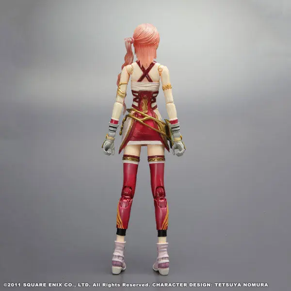 Квадратный Fenix Final Fantasy FF 13 XIII 2 Play Arts Kai Serah Farron Figure " H