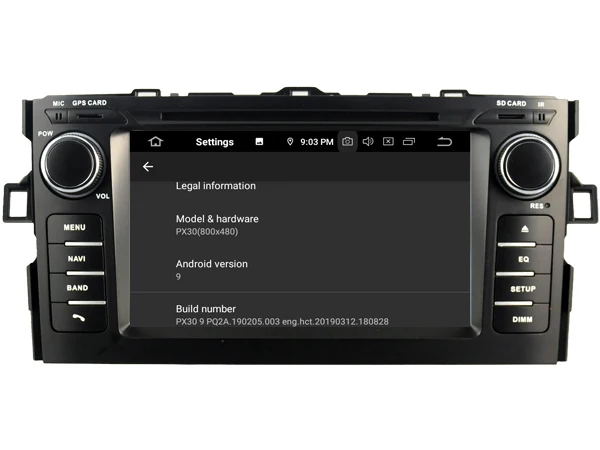 Cheap ELANMEY advanced gps navigation For TOYOTA AURIS car accessories android 9.0 CAR DVD multimedia radio stereo bluetooth 5