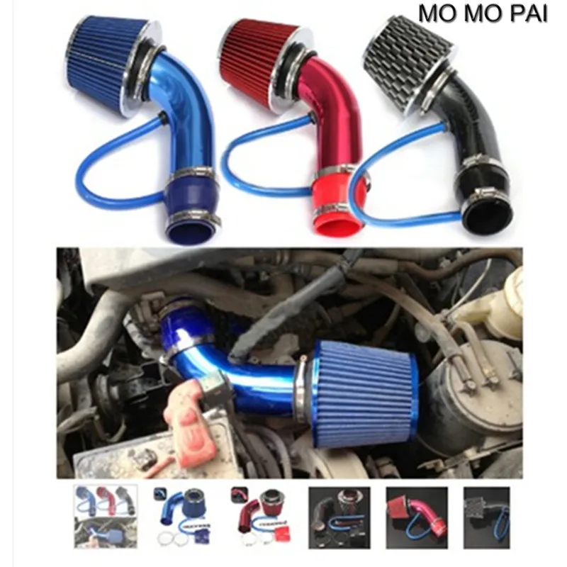 Car modification 3 '' 75mm Car Cold Air Intake System Turbo Induction