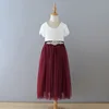 burgundy with sash