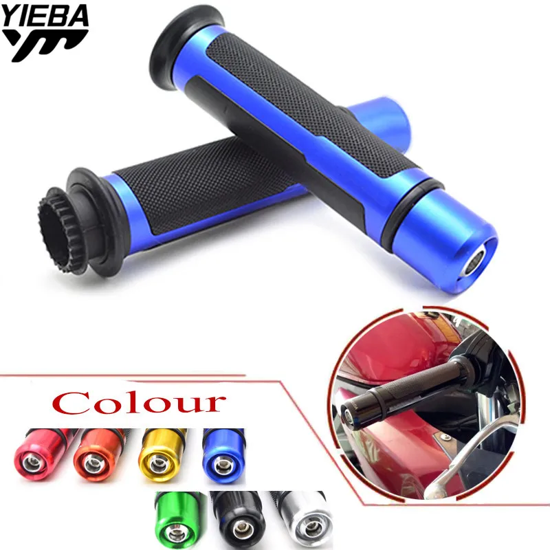 7/8"22mm Motorcycle handlebar grips handle bar ends hand cap FOR YAMAHA